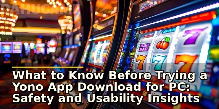 What to Know Before Trying a Yono App Download for PC: Safety and Usability Insights