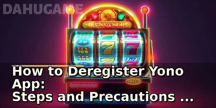 How to Deregister Yono App: Steps and Precautions for Users